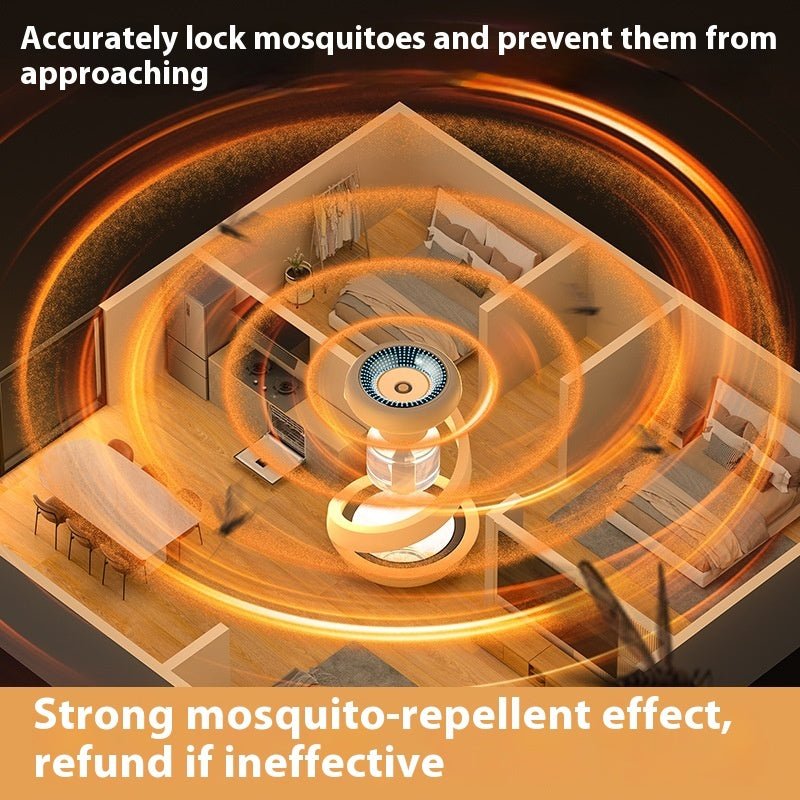 Mosquito Killing Lamp Intelligent Timing Two-in-one Spiral Electric Heating Repellent