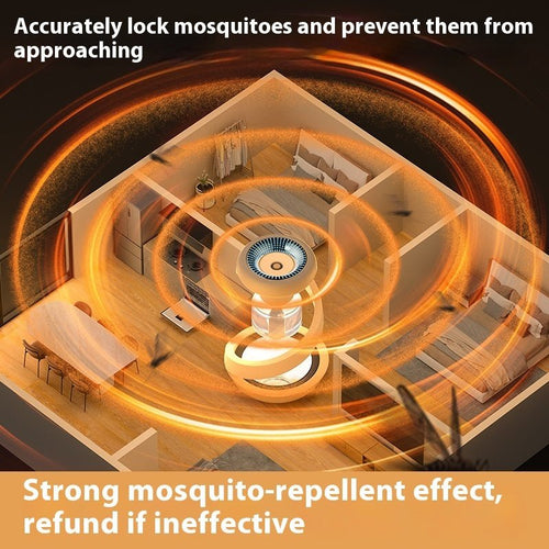 Mosquito Killing Lamp Intelligent Timing Two-in-one Spiral Electric Heating Repellent